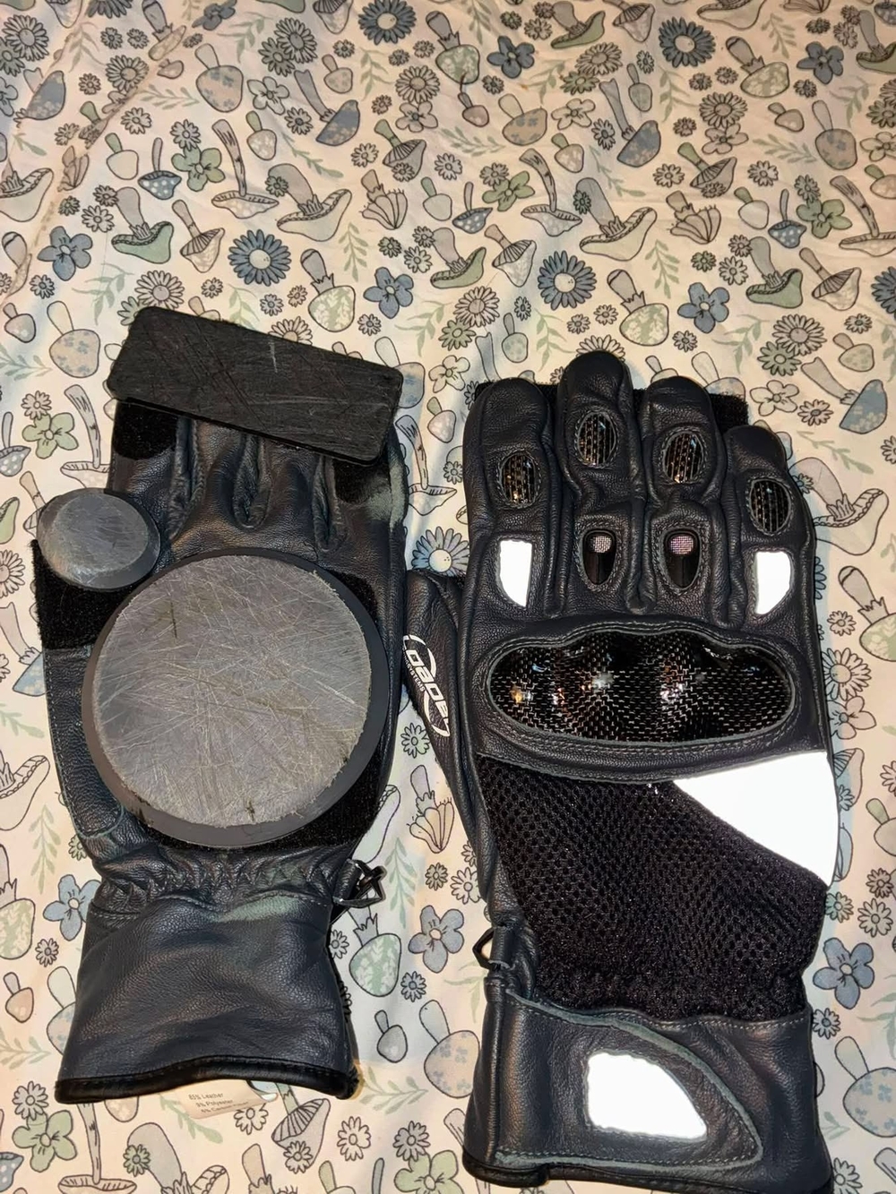 Loaded Longboard Leather Sliding Gloves